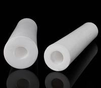 Tiges et tubes en plastique PTFE blanc de haute qualité résistants aux acides et aux alcalis résistants aux hautes températures