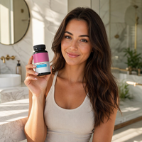 Cápsulas de Ácido Hialurónico, Colágeno, Biotina y Vitamina E para Blanquear la Piel, Suplementos Herbales Ultra Naturales a Precio de Mayoreo en China