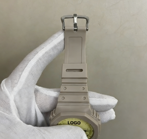 Montre pour homme unique, étanche, sportive, en silicone, personnalisée, en polycarbonate, octogonale, à quartz, montre-bracelet pour homme, Relojes Hombre - Product Image 4