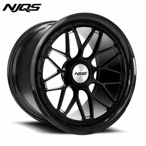 NJQS Nouveau Jante Monobloc en Fibre de Carbone Forgée en Usine, Vente en Gros, <span class=keywords><strong>18</strong></span>-21 <span class=keywords><strong>Pouces</strong></span>, 40mm 25mm, pour Pneus de Voiture Particulière avec ET 30mm - Product Image 1