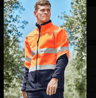Vestes de travail de sécurité réfléchissantes haute visibilité pour hommes