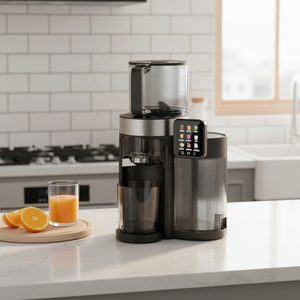 Presse-agrumes lent de vente chaude pour la maison de restaurant avec presse-agrumes de fruits à froid de grande bouche de 110MM - Product Image 1