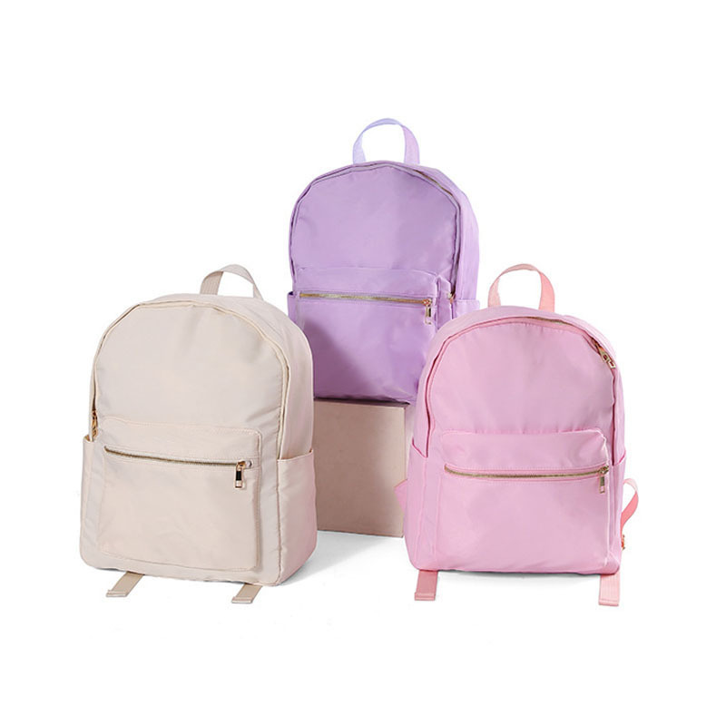 School Backpack with Zipper Closure