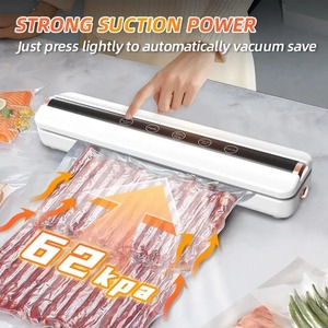 Machine de mise sous vide automatique sans fil rechargeable par USB, portable, pour la maison, en plastique, pour la conservation des aliments dans la cuisine - Product Image 2