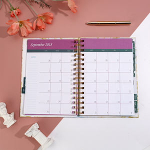Diseño personalizado Espiral de tapa dura Plan de maestros Diarios semanales sin fecha <span class=keywords><strong>Agenda</strong></span> del maestro Planificador anual escolar - Product Image 5