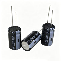 Supercondensateur 3V 30F à trou radial 16x26.5mm, faible ESR, haute puissance, longue durée de vie pour unité de distribution d'énergie