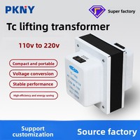 Transformador Elevador de Voltaje Monofásico 110V 220V de Calidad Controlada, Convertidor de Voltaje Doméstico Modelo TC-100VA, Directo de Fabricante