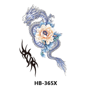 Impermeable y de larga duración <span class=keywords><strong>brazo</strong></span> cuerpo tatuaje pegatina hombres dragón <span class=keywords><strong>tatuajes</strong></span> temporales - Product Image 3