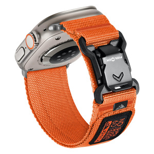 Tùy chỉnh S10 cho dây đeo đồng hồ iwatch98765 Thế hệ pin khóa quyến rũ Ultra2 ngoài trời Nylon thể thao dây đeo cổ tay - Product Image 1