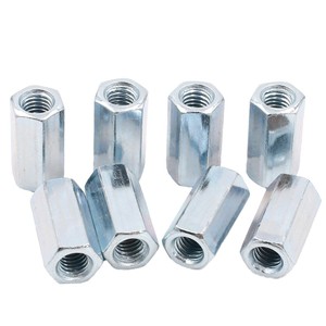 Tuercas hexagonales de precisión con brida de acero inoxidable, tuercas de seguridad de nailon M3 M6 M8 M10 M12 M14 M16, tuercas antirrobo - Product Image 2