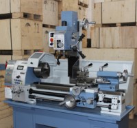 Tour combiné horizontal multifonction mini LUZHONG JYP290VF pour fraisage et perçage