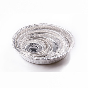 Làm Việc Nhà Đóng Gói Sản Phẩm Thực Phẩm Dùng Một Lần Hộp Vòng Thực Phẩm Phục Vụ Gà Tây Gà Nướng Khay 1800Ml Nhôm Lá Khay <span class=keywords><strong>Container</strong></span> - Product Image 5