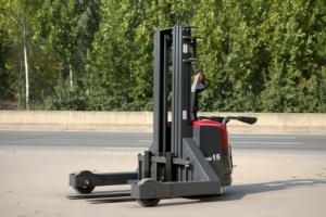 Chariot élévateur électrique Solreign <span class=keywords><strong>CDD</strong></span> 1,6t 1600kg, élévateur à palettes marcheur 4m, batterie lithium 48V, déplaceur latéral hydraulique - Product Image 3