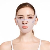 Ceinture de levage du visage Bandage Anti-rides Face Band V Line Lifting Mentonnière Chin Up Patch Double Menton Réducteur