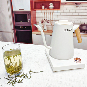 New 0.7L Stainless Steel 304 Tea Pots Portable Knob <b>Control</b> Kettle Goose Neck Kettles With UK Strix <b>Thermostat</b> Newest Kettle - Product Image 5