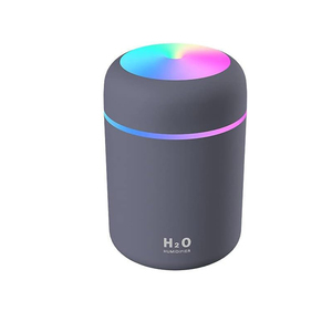 Vente en gros 2025 – Mini humidificateur portable à LED 300 ml avec pulvérisation de brume, double diffusion d'huiles essentielles aromatiques, diffuseur USB pour voiture - Product Image 1