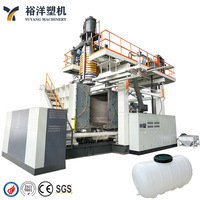 Conçue avec une technologie de haute précision, machine de soufflage par extrusion à trois couches de 2000 L pour réservoir d'eau en plastique HDPE
