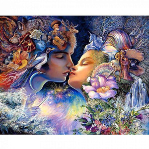 Decoración hogar pintura al óleo digital por números conjunto de pintura packges por números DIY pintura por números para niños - Product Image 3