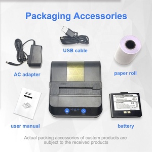 Cashino PDM-02 2 Inch Mini Imprimante Di Động Bluetooth <span class=keywords><strong>Wifi</strong></span> 58 Mét Tác Động <span class=keywords><strong>Dot</strong></span> Ma Trận Máy In - Product Image 6