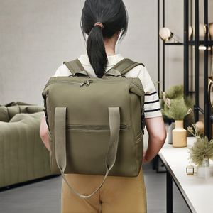 Mochila de Neopreno para Pañales, Diseño Personalizado al por Mayor, Gran Capacidad, para Recién Nacidos, Estilo Moderno para el <span class=keywords><strong>Verano</strong></span> - Product Image 2
