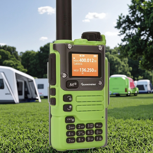 UV-K5 kinerja andal (8) pencarian kode otomatis saluran 200 penerima suara Radio dua arah Walkie Talkie VHF UHF UV-K6 warna hijau - Product Image 4