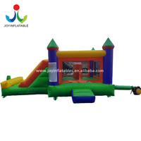 Videur sautant gonflable de château d'enfants de location commerciale Combo Dry Slide Inflatables publicitaires gonflables