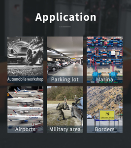 Xách tay LED ánh sáng với 30cm đường kính xe kiểm tra gương nhập khẩu PC gương CE RoHs FCC chứng nhận nổ Detector - Product Image 6