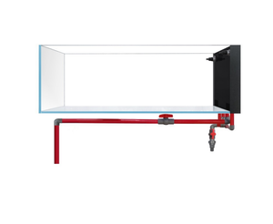 Aquarium sur mesure à débordement latéral ultra-étroit avec filtre de fond de style industriel pour Arowana et poissons rouges <span class=keywords><strong>Ranchu</strong></span> - Product Image 3