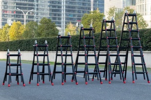 4x3 bước nhôm kính thiên văn thang đôi bên đa năng mở rộng thang - Product Image 6