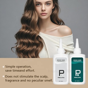 Custom Merk Fabriek Natuurlijke Haarpermanent Lotion Verrukking Voor Kroeshaar Koude Golf Permanent Volume En Chique Krullen Toevoegen - Product Image 4