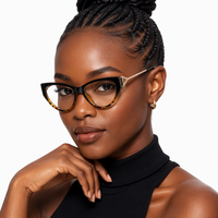 Lunettes optiques tendance pour femmes avec monture intégrale en TR90, verres anti-lumière bleue, pour la lecture et la protection