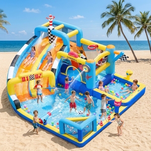 Aire <span class=keywords><strong>de</strong></span> jeux intérieure FBSPORT pour enfants, petit château gonflable, grand château gonflable, aire <span class=keywords><strong>de</strong></span> jeux intérieure pour adultes avec <span class=keywords><strong>sable</strong></span> pour enfants - Product Image 1