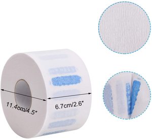 Bandes de cou jetables multi-usages en papier bande de coiffeur pour la coupe de cheveux en salon - Product Image 5
