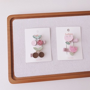Accessoires pour cheveux d'enfants : Pinces à cheveux nuage mignonnes, accessoires de festival pour filles, pinces plates en tissu à couverture intégrale type <span class=keywords><strong>bec</strong></span> de canard - Product Image 4