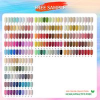 ORCHID FOX 2026 Nouvelle Collection Tendance : Kit de Nail Art 200 Couleurs, Vernis Gel Solide Multicolore, Gel UV Non Toxique OEM