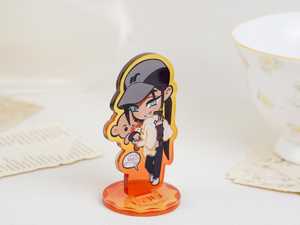 Figura de acrílico de personaje estilo casual escolar Chibi, soporte de acrílico para figura de personaje, figura de acrílico de personaje con atuendo diario, figura de acrílico de <span class=keywords><strong>anime</strong></span> linda D - Product Image 6