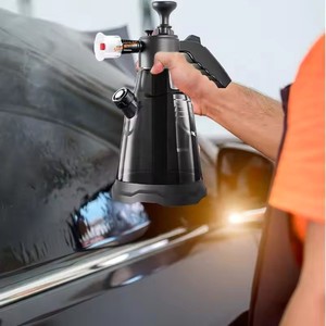 Spruzzatore Blaster in schiuma manuale nero capacità 2.3L 2 pezzi ugello professionale in schiuma portatile cannone <span class=keywords><strong>Auto</strong></span> dettagli per il lavaggio <span class=keywords><strong>Auto</strong></span> - Product Image 4