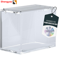 Pokemon TCG jeu de cartes à collectionner acrylique Elite Trainer Box vitrine Style moderne couvercles magnétiques amovibles empilables pour étui ETB
