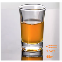 Verre à shot personnalisé en forme de balle, verre à tequila, verre à whisky, verre à shot souvenir