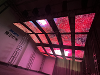 Meilleur prix Dmx 3d Led Système d'écran d'affichage à LED cinétique de levage Treuil Écran à LED Lumière cinétique