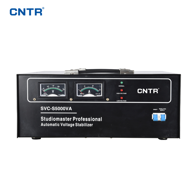 SVC-S 5000VA 10000A Ultra-thin Voltage Stabilizer Servo Motor Copper 220V, 230V, 240V, 110V Lightweight Equipment