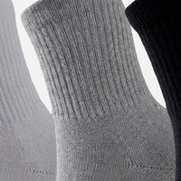 Chaussettes de sport en maille tricotée ventilée pour adultes, chaussettes mi-mollet respirantes pour hommes, performance athlétique, pour la gym