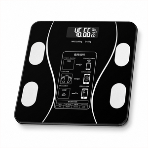 Báscula Electrónica Digital LCD de 180 kg para el Hogar, Personalizable de Fábrica, con Aplicación, para Peso Corporal, Grasa Corporal y Salud - Product Image 5