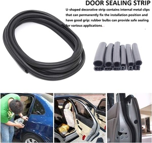 Tùy chỉnh EPDM dải cao su màu đen cho tự động/cửa xe niêm phong chống ăn mòn cửa sổ ô tô niêm phong cắt hàn - Product Image 2