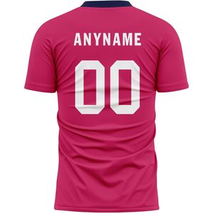 Camiseta de fútbol juvenil personalizada para hombre con logotipo y número, UNIFORMES DE EQUIPO personalizados, incluidos pantalones cortos para niños y adultos - Product Image 4