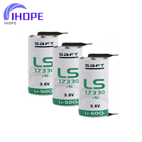 Batterie au lithium primaire SAFT LS17330 2/3A 3,6V 2,1Ah en stock