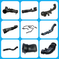 Filtre à air pour BMW Saloon M47 D20, moteur de 2005 à 2007, 13717795284, tuyau en caoutchouc et plastique moulé