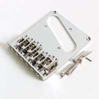 Pont trémolo de guitare double fonction 12 cordes couleur chrome pont de guitare basse pour kits de guitare TL