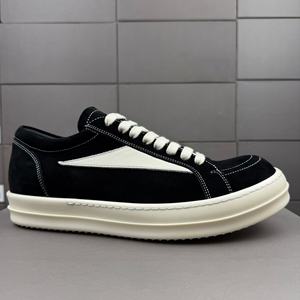 Zapatos Deportivos de Suela Gruesa Owens de Alta Calidad, Diseño Moderno, Transpirables, de Cuero, para Hombre, Estilo Skateboard - Product Image 1