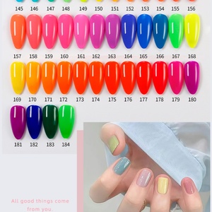 High Quality 128 Colors Gel Polish Professional Manicure Set for Salon Use Sunset Shades <b>Nail</b> Polish Set - Product Image 3